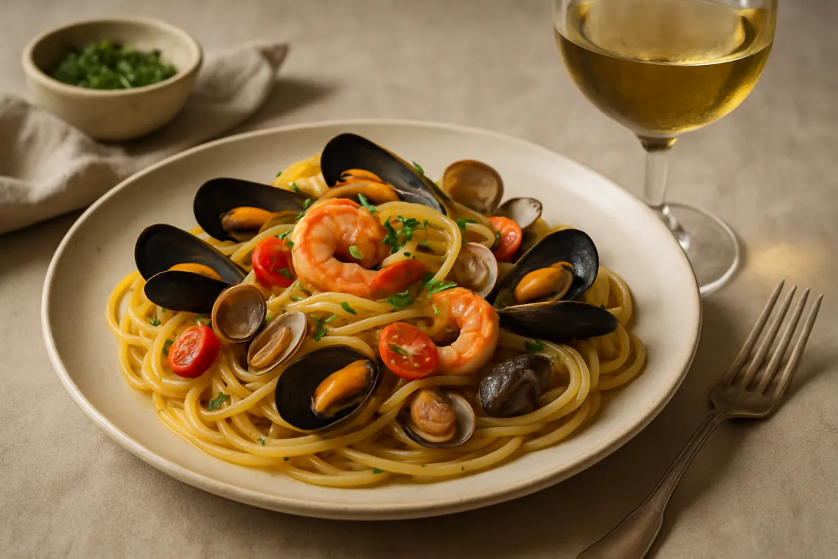 Linguine ai frutti di mare
