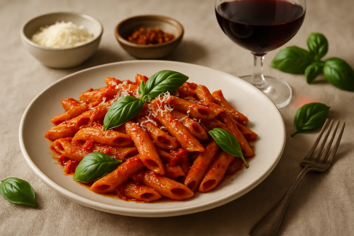 Penne arrabiata